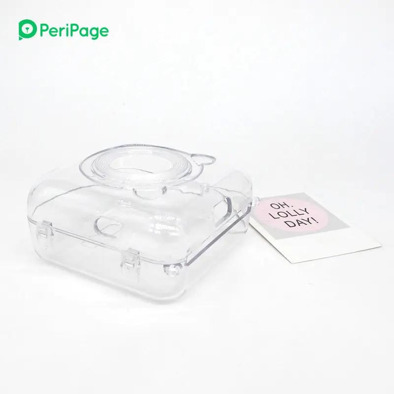 PeriPage A6 protection case with a secure snap-in design and nylon rope, available for 3-inch models like A6, A9, and A9 Pro