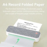 PeriPage A4 Thermal Paper for Record Printing, Smooth and Clear with No Carbon or Ink