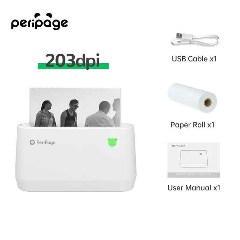 PeriPage A9 Max Portable Mini Thermal Printer for Mobile Printing