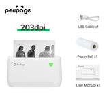 PeriPage A9 Max series in multiple colors, showing stylish and portable design for daily printing tasks